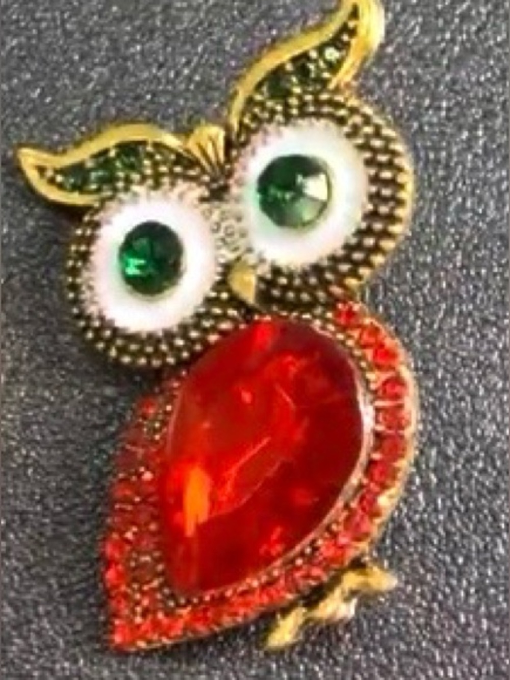 Owl Brooch